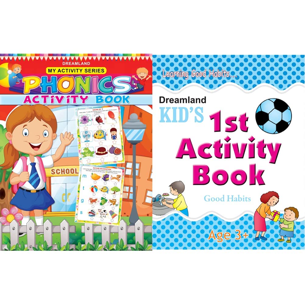 Buy My Activity- Phonics Activity Book+1st Activity Book - Good Habit ...