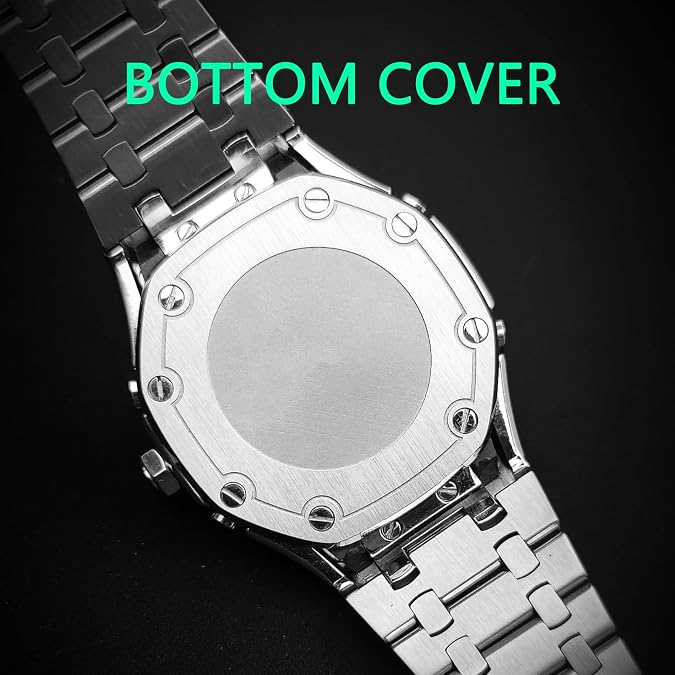 5rd GA-B2100 MOD Kit For GA2100 GA-2110 Metal Watch Case Watchband 316 Stainless Steel Modified Accessories Bezel Bracelet Strap With Bottom Cover