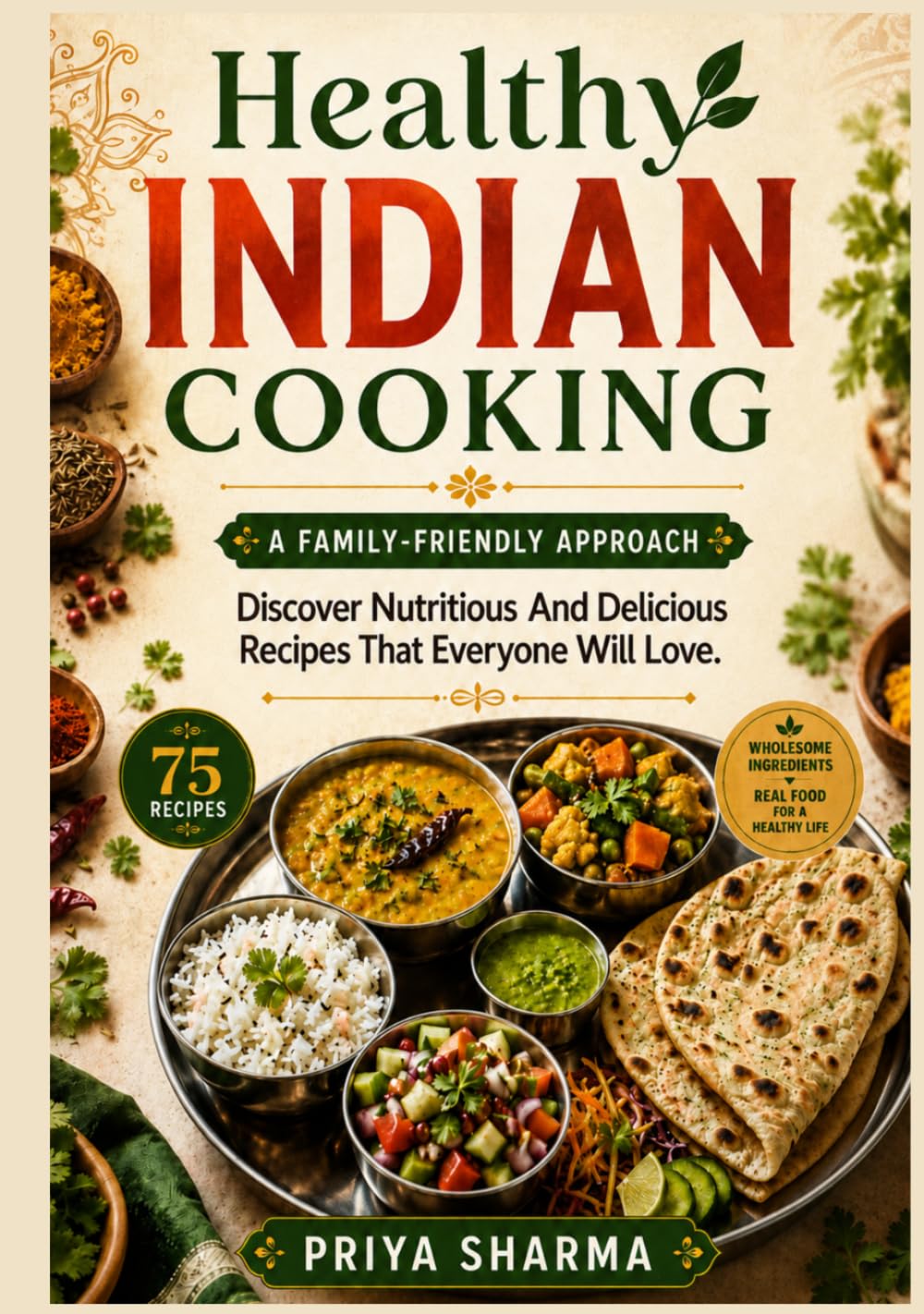 Healthy Indian Cooking: A Family-Friendly Approach: Discover Nutritious And Delicious Recipes That Everyone Will Love.