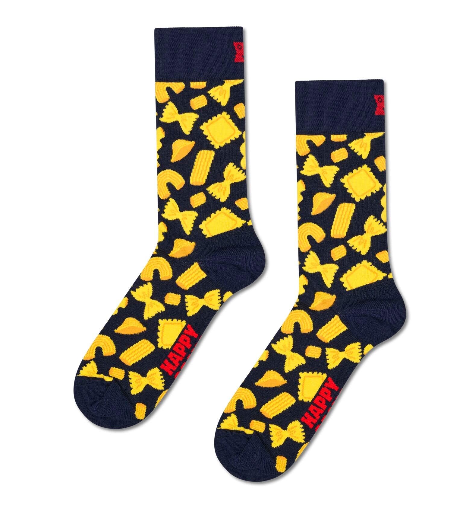 Happy Socks 7-pak 7-dniowy zestaw prezentowy skarpet bawełnianych dla kobiet i mężczyzn w kolorze niebieskim, rozmiar 41-46