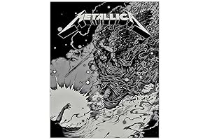 Vintage Concert Poster - Metallica Phantom Lord: Unframed 11x14 Posters - Creative...