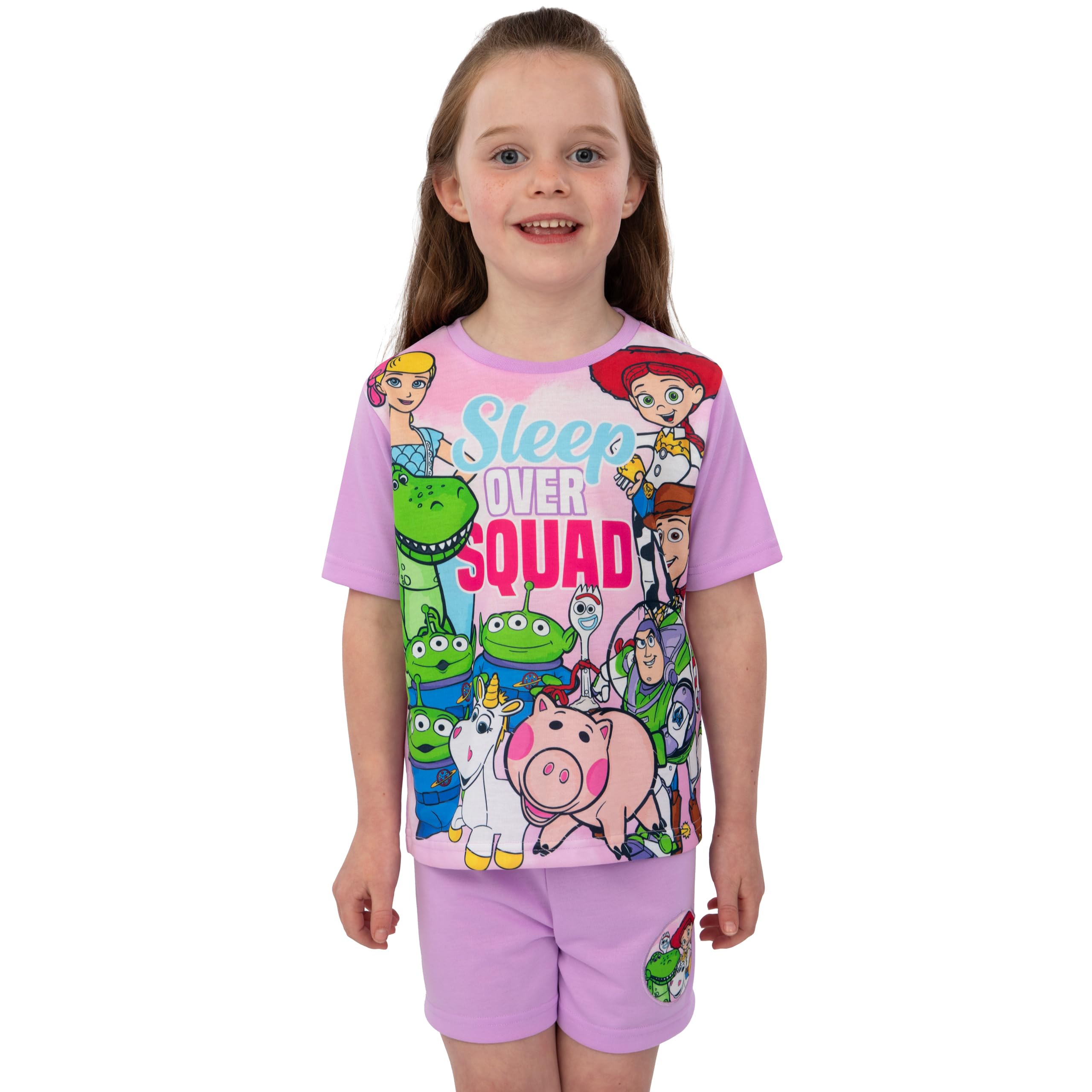 Disney Pigiama Bambino Toy Story, Pigiami Ragazzo Buzz Lightyear E Woody, Pigiama Corto Ragazzo Estate