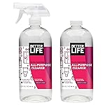 Better Life All Purpose Cleaner - Multipurpose Home and Kitchen Cleaning Spray for Glass, Countertops, Appliances, Upholstery- Multi-surface Spray Cleaner - Currant and Citrus, 32oz (Pack of 2)