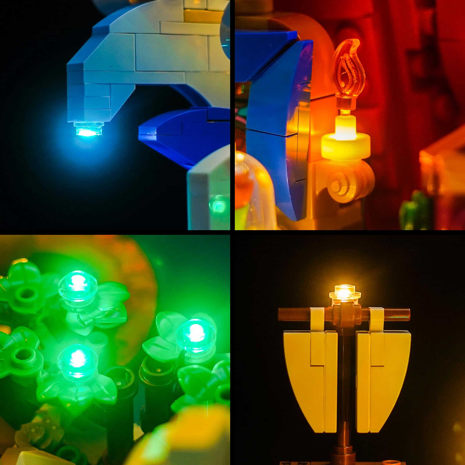 Remote Control Light Kit Compatible with Lego 21352 Magic of D'isney (No Model), Led Light Set for Magic of D'isney 21352 Creative Toys - Image 3