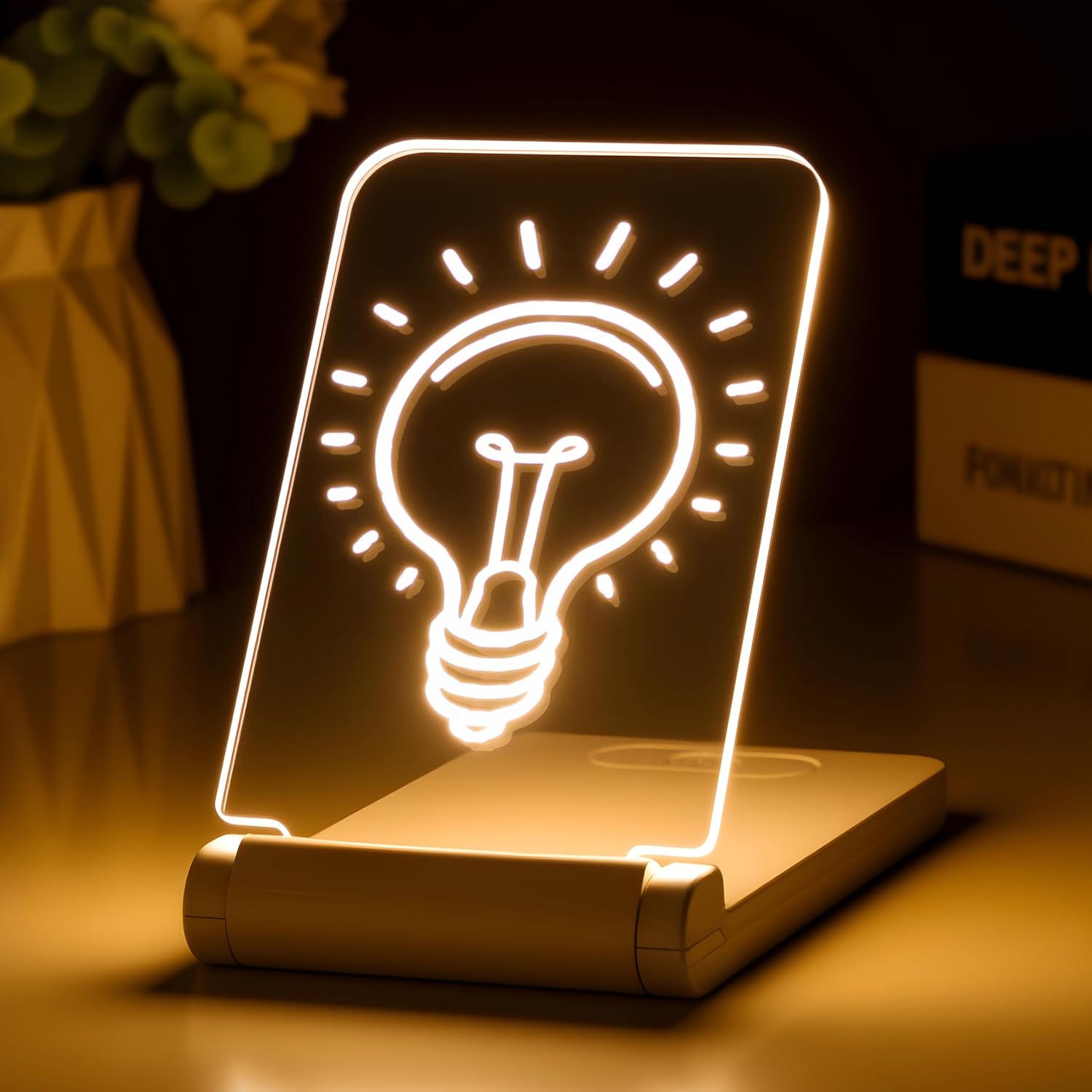 Lámpara de Mesa Plegable Recargable LED