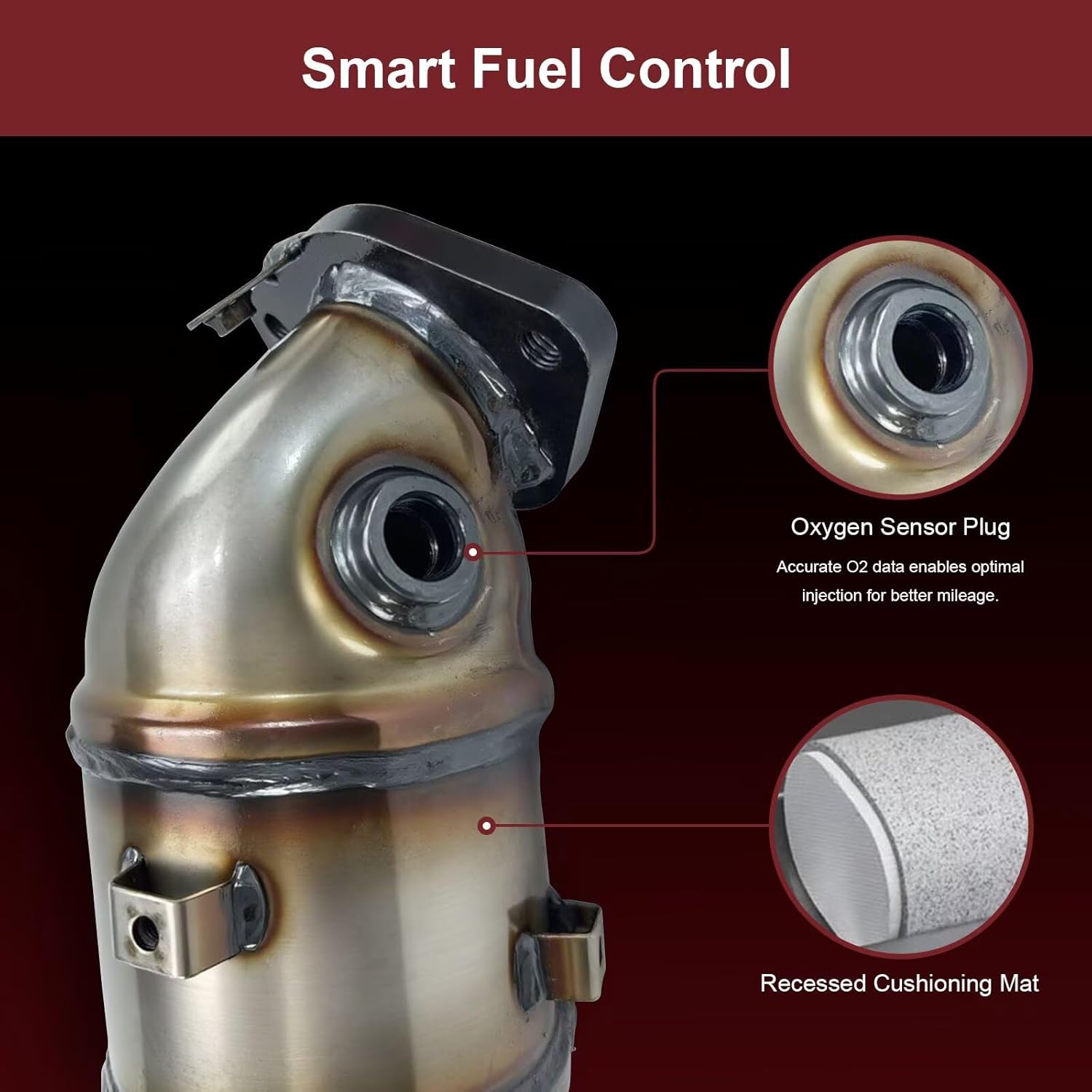 Anytek Front Catalytic Converter With Exhaust Manifold & Gasket Direct-Fit for Nissan Rogue 2008-2013 Rogue Select 2014-2015 Nissan Altima 2007-2012 L4 2.5L Replace#16593 E.P.A. Compliant
