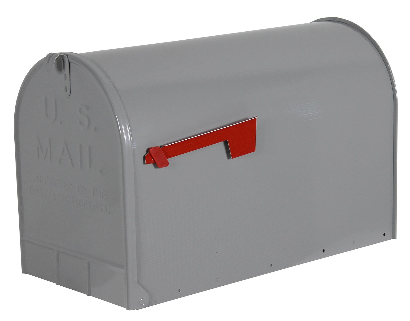 Amazon.com: Gibraltar Jumbo Galvanized Steel Post Mounted Silver