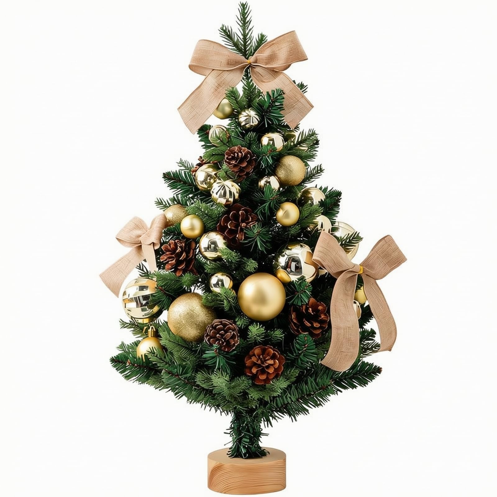 Albero di Natale Artificiale Compatto, 45 Cm
