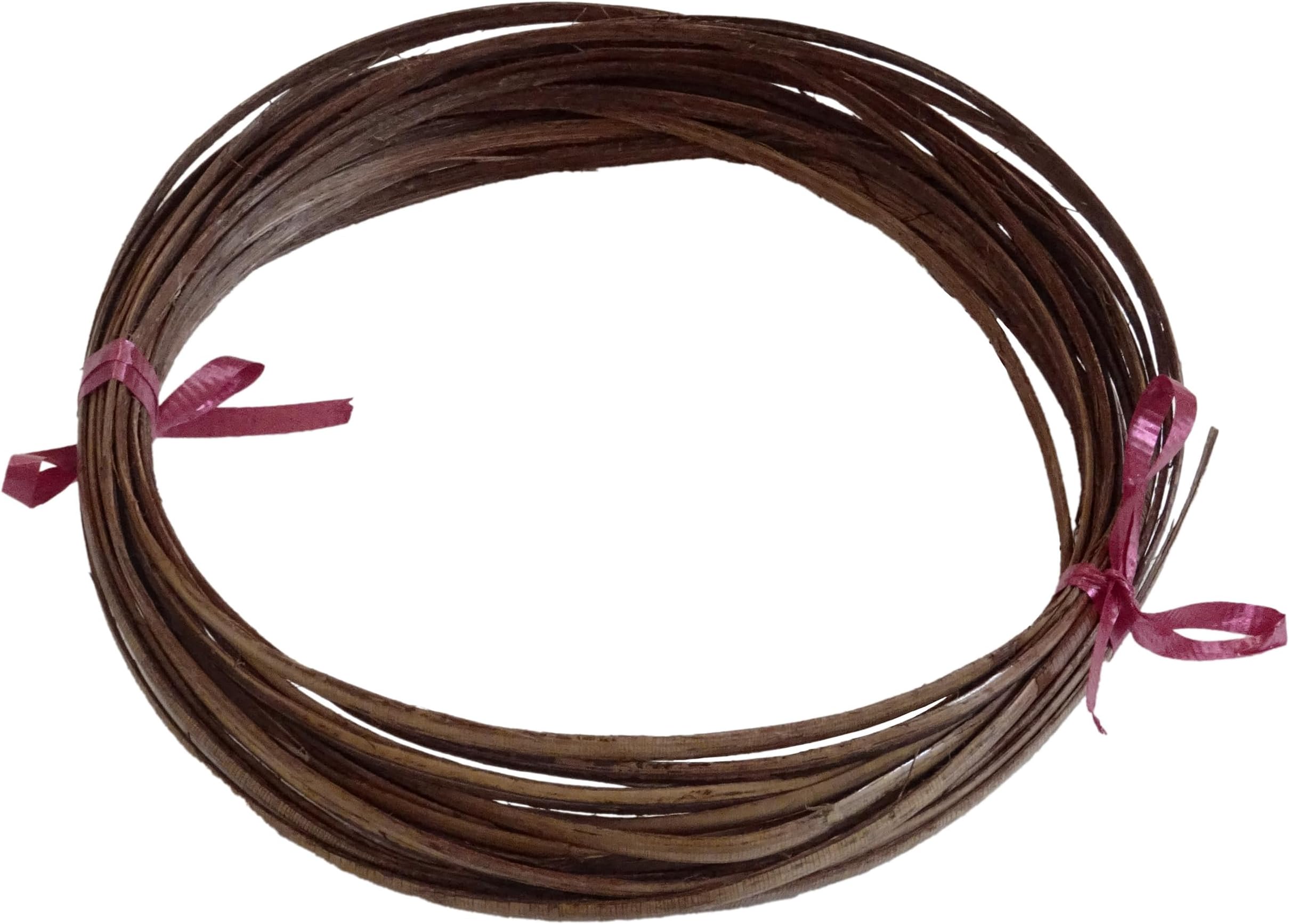 Rattan Flat Furniture Chair Basket Caning Natural Repair Binder Cane, Dark Brown