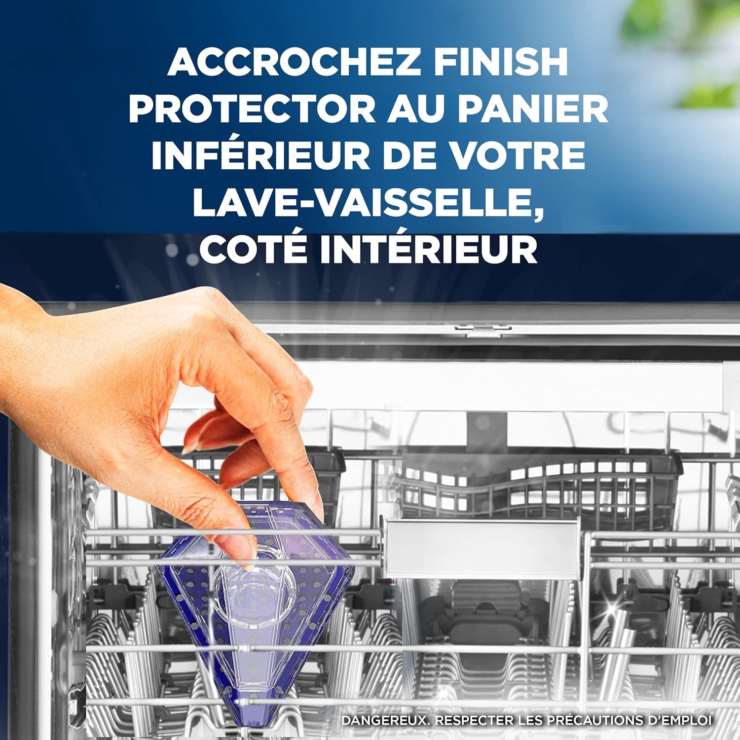 Finish Protector - Protection Des Verres Et De La Vaisselle - Produit Lave Vaisselle - Complement Pastille Lave Vaisselle - lot de 12