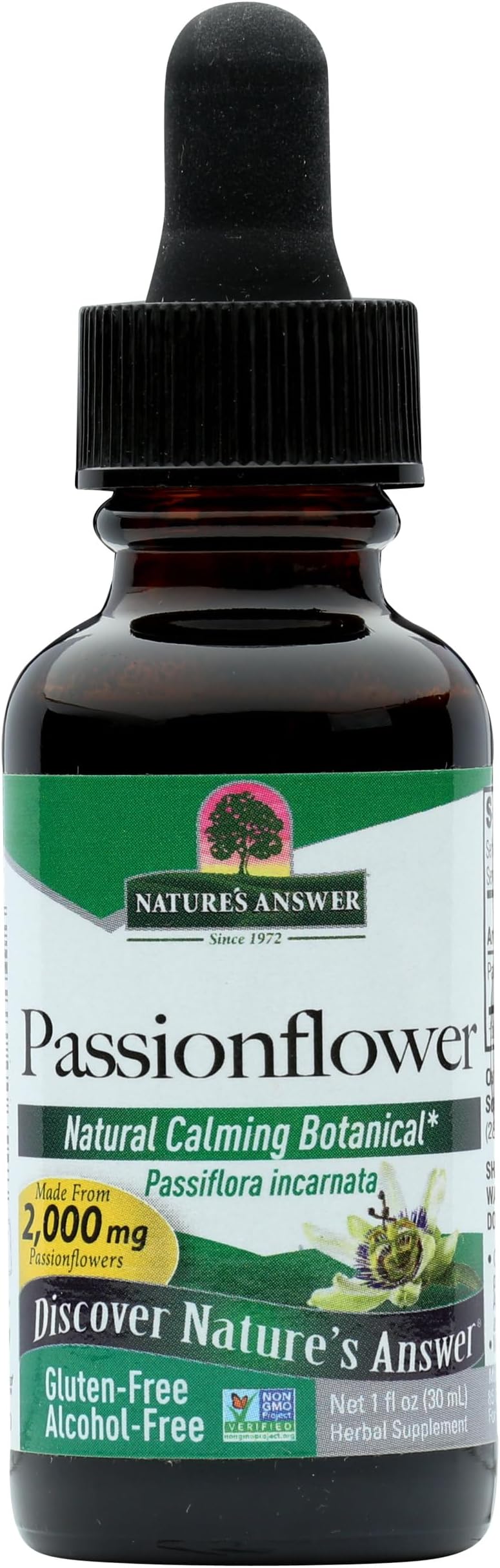 Passionflower with Organic Alcohol, 1-Fluid Ounce