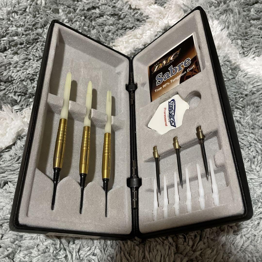 Amazon.co.jp: DMC Sabre 18g Gold ソフト ハード 両用 ダーツセット