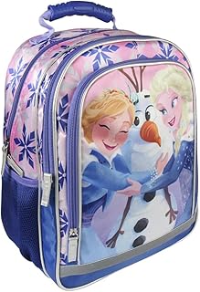 Frozen Zaino scuola, 38 cm, Blu-Rosa