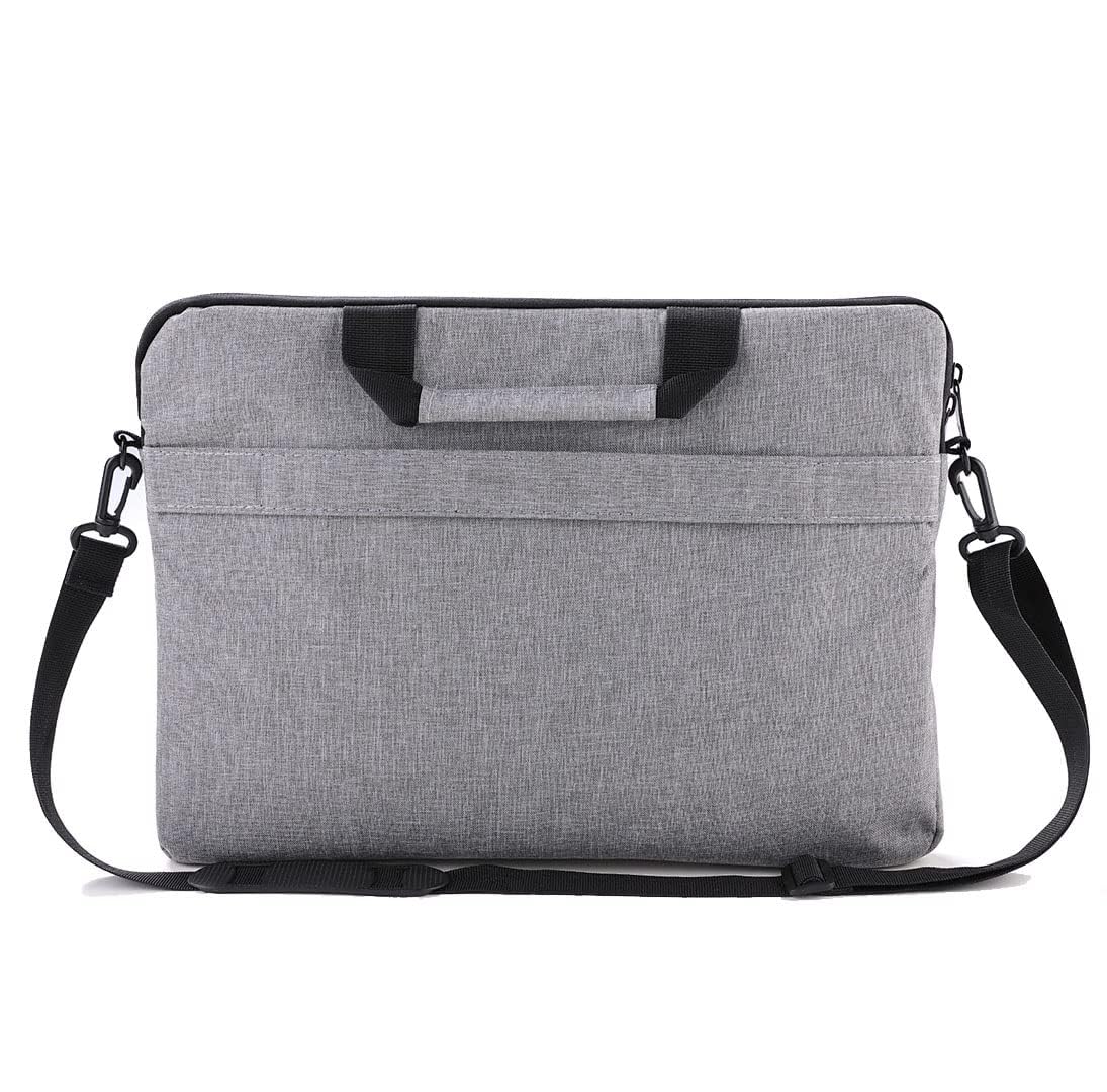 Kuber Industries Laptop Bag|Oxford Foam Padded Compartment|Detachable Strap Shoulder Bag|Laptop Bag For Men & Women|Compatible With 13”,14”,15” Devices|Grey (Pack Of 1) (B0BNKMXP2W) Amazon Price History, Amazon Price Tracker