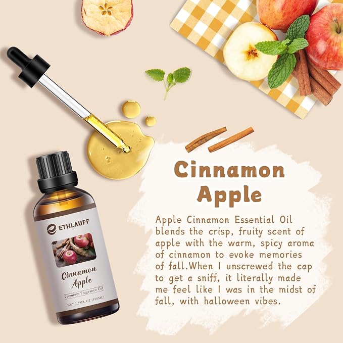 Aceite Esencial de Canela y Manzana 100ml miniatura 4
