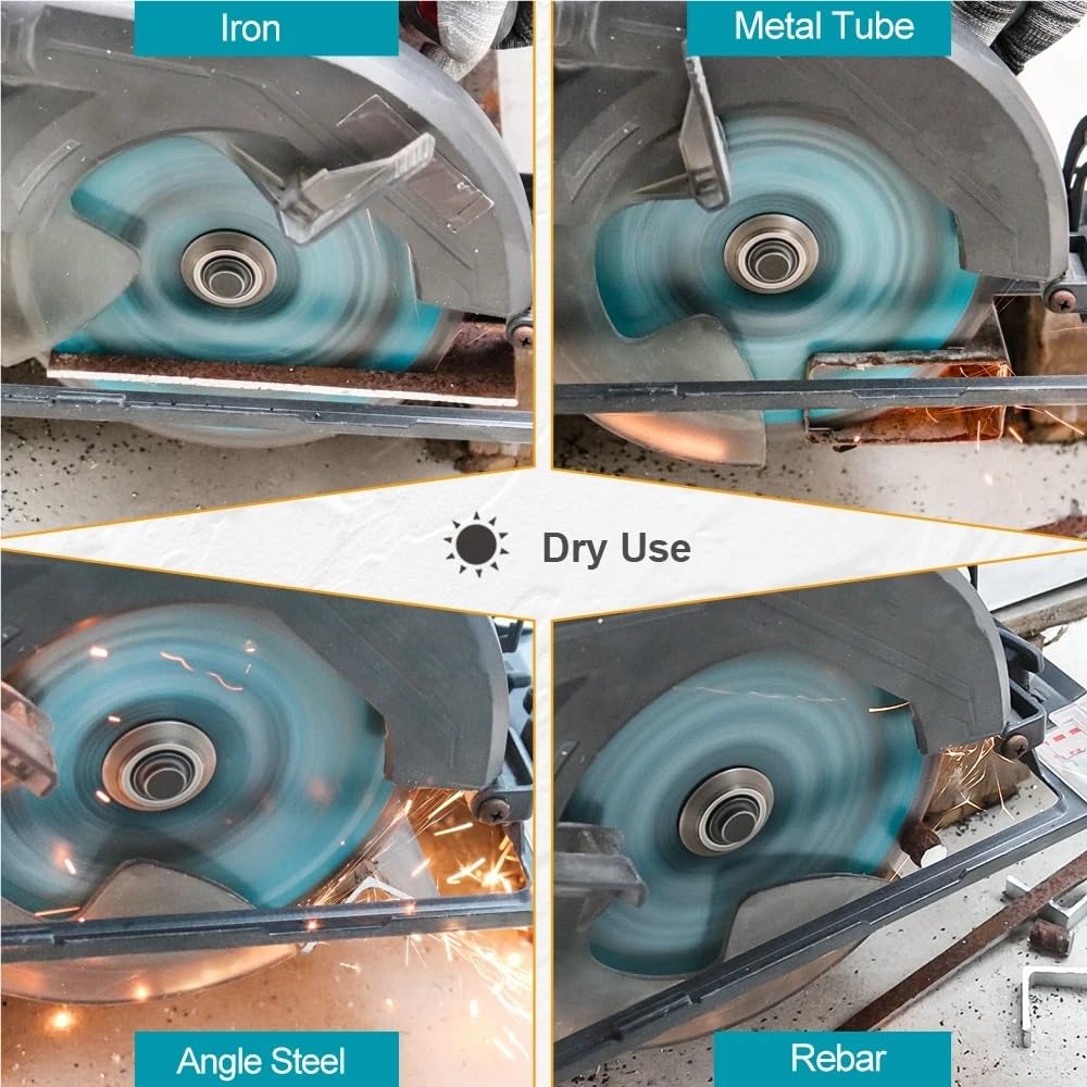 Cutting Disc Alloy Saw Blade 1pc Dia165-355mm for Stainless Steel Timber Sheet Metal Saw Blade Metal Cut Carbide(Dia 165mm,1pc)