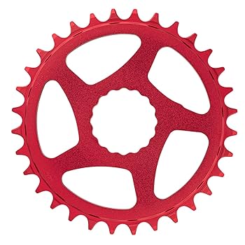Race Face Narrow Wide Cinch Direct Mount Chainring Red, 32T