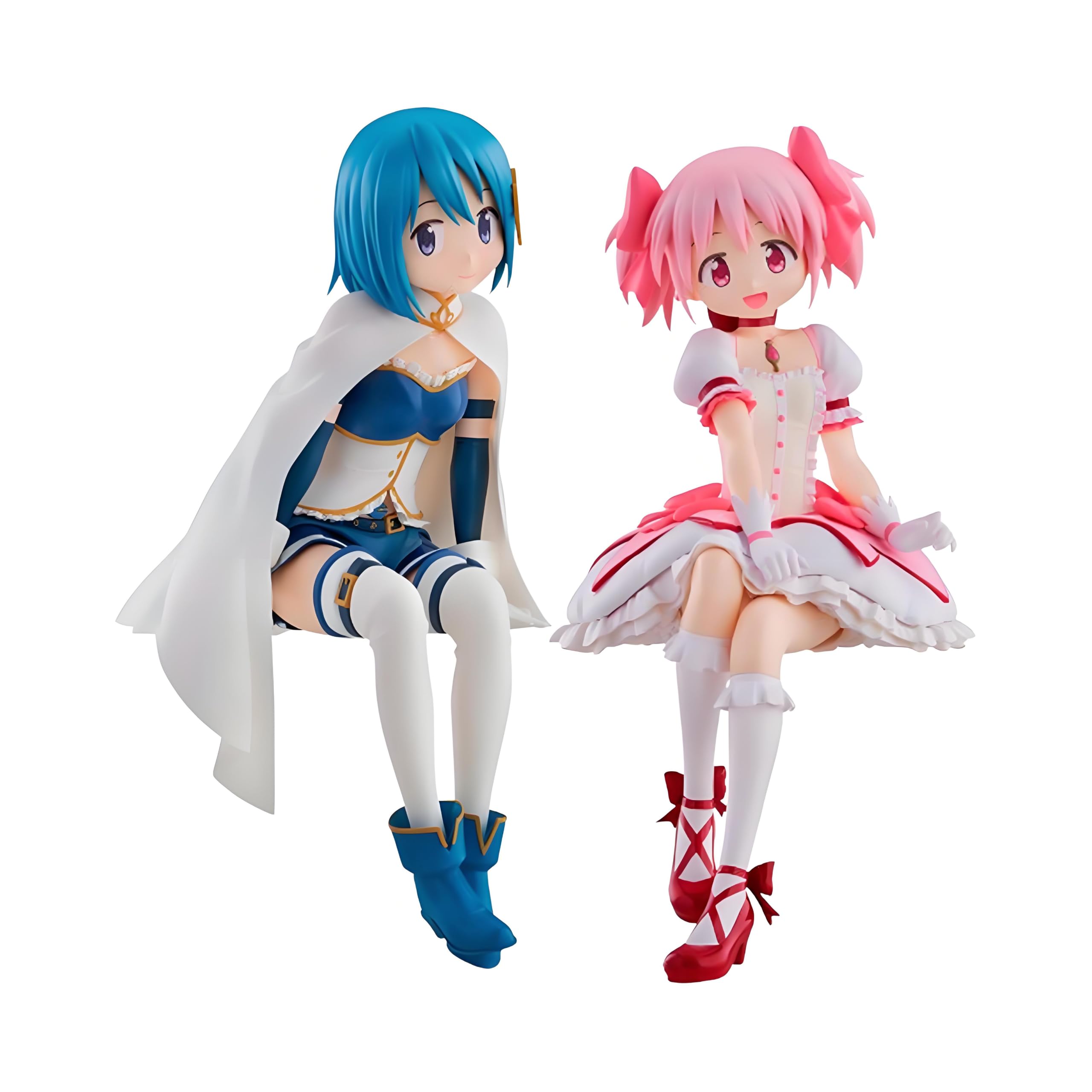 Anjinguang 2pcs Anime Action Figure Miki Sayaka and KanameMadoka Figure — image 1