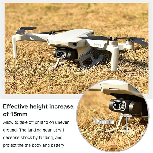Miniatura 7 de Extension Foldable Landing Gear Protection Bracket for DJI Mavic MiniMini2 Drone Accessories