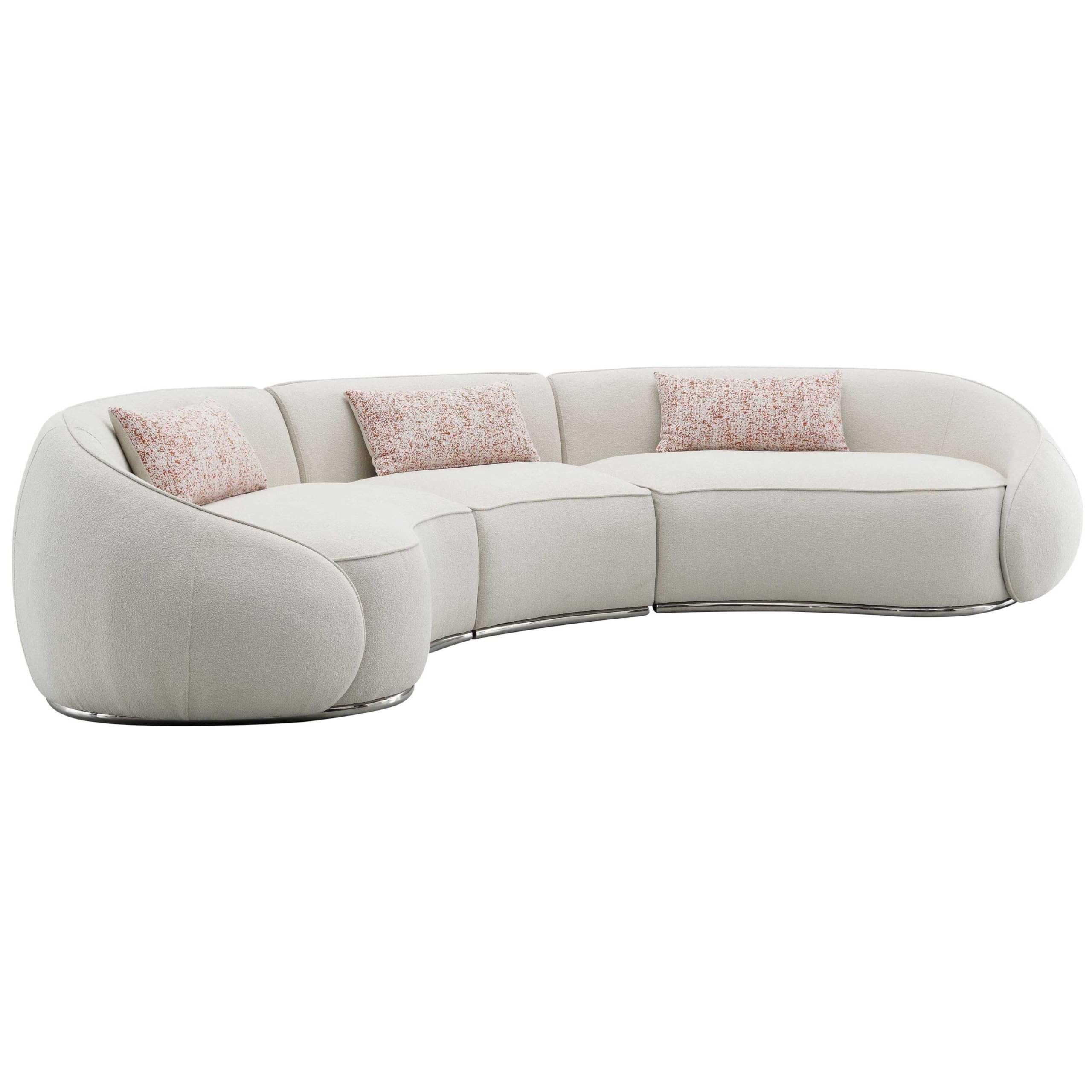 Amazon.com: Acme Sahara Fabric Upholstered Sectional Sofa