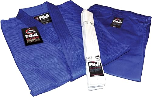 Miniatura 5 de Fuji Uniforme de Judo Gi de una sola armadura - Niños y Adultos Algodón Entrenamiento Gi Gi para Judo y Karate