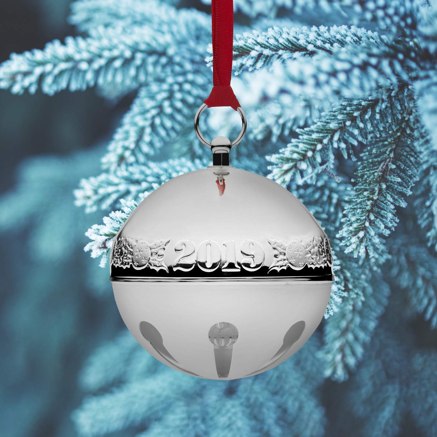 Amazon.co.jp: Wallace 5237618 2019 シルバー そり ベル-49th