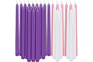 Skinny Advent Candles: Illuminate Your Holidays with Festive Radiance