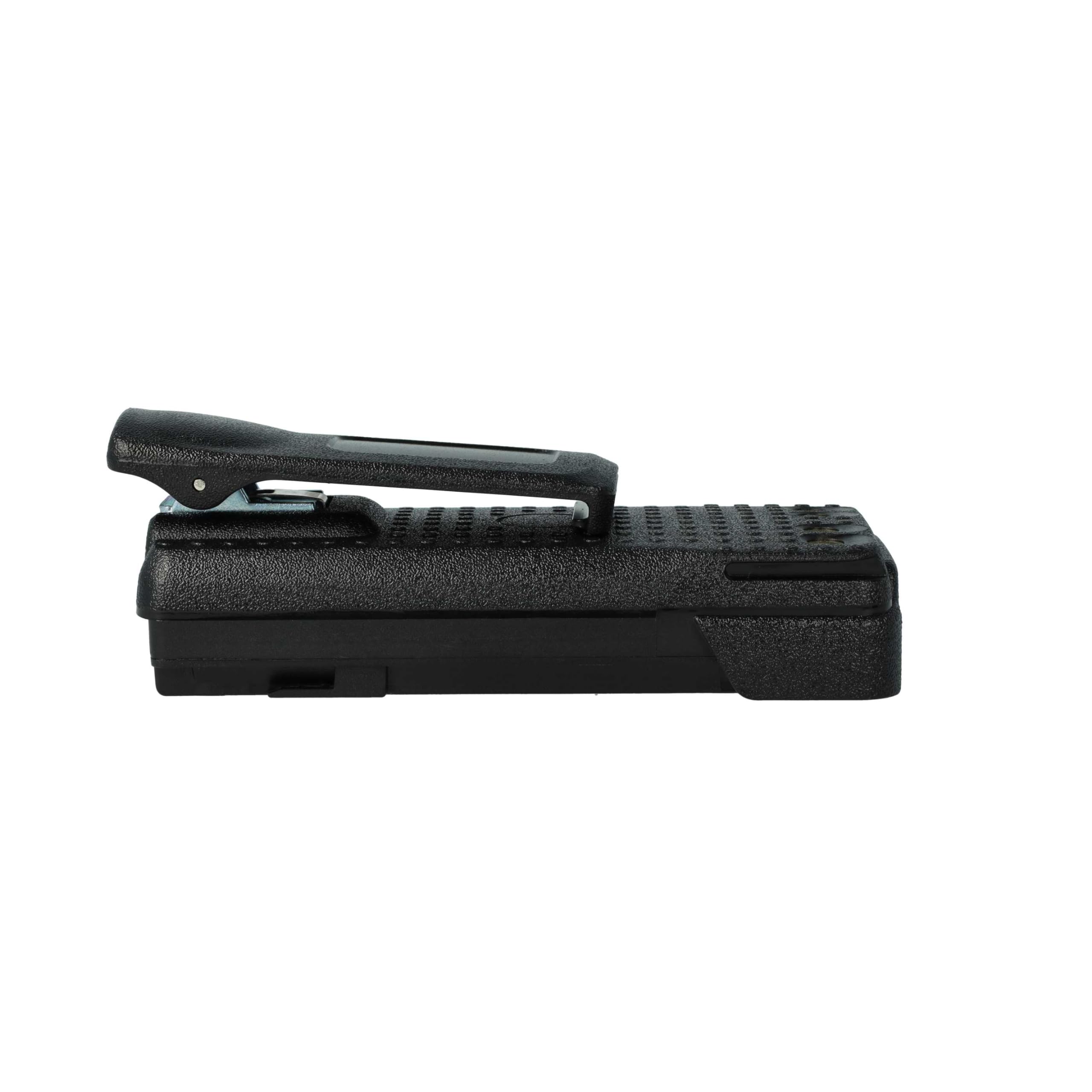 vhbw batteria compatibile con Motorola DP2400e, DP2000, DP2600E, DP2600, DP2400 radio (1800mAh, 7,4V, Li-Ion) + clip