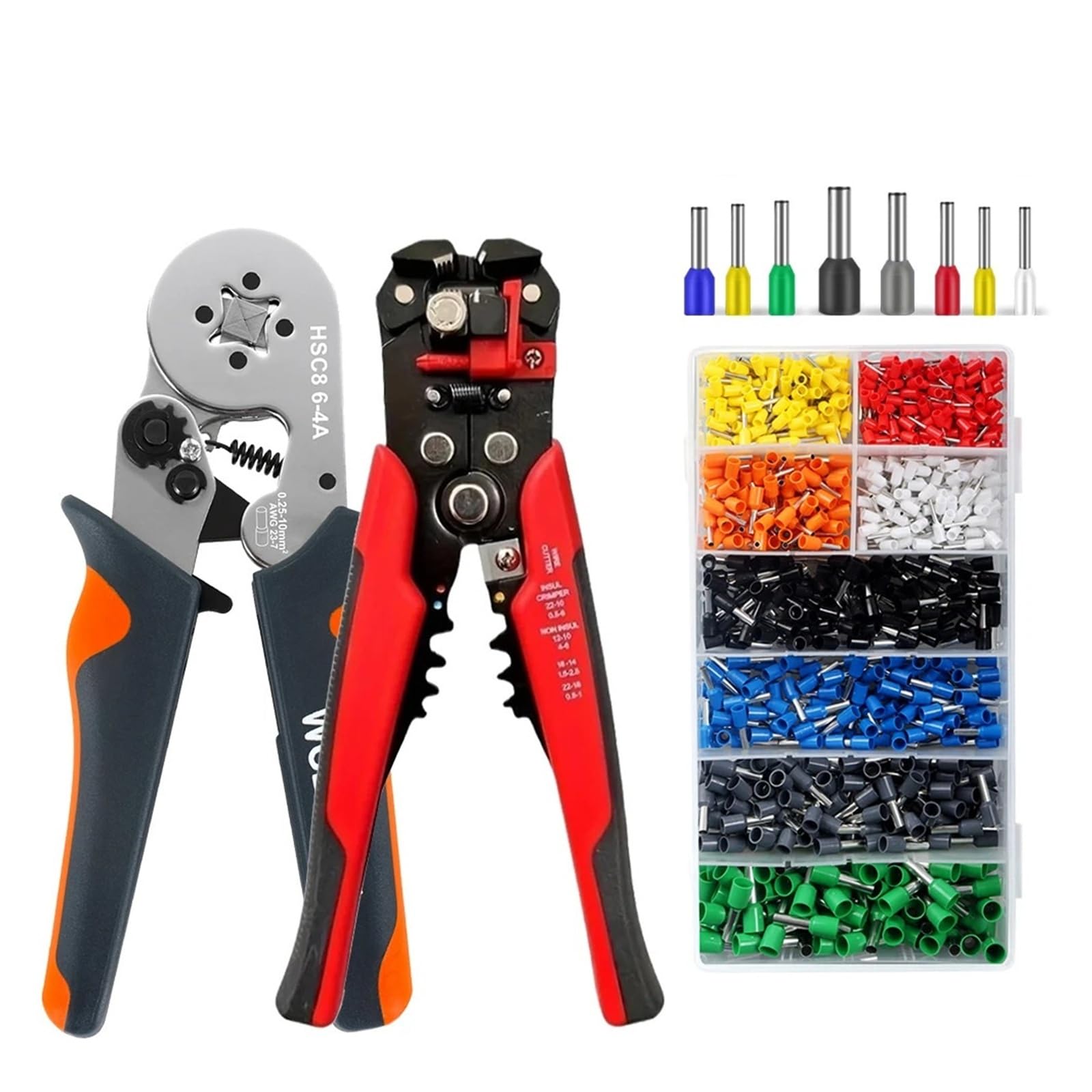 Utensile for cavi da elettricista Spellacavi Taglierina Piegatrice Crimpatrice automatica Pinza spelafili Strumenti for ghiera