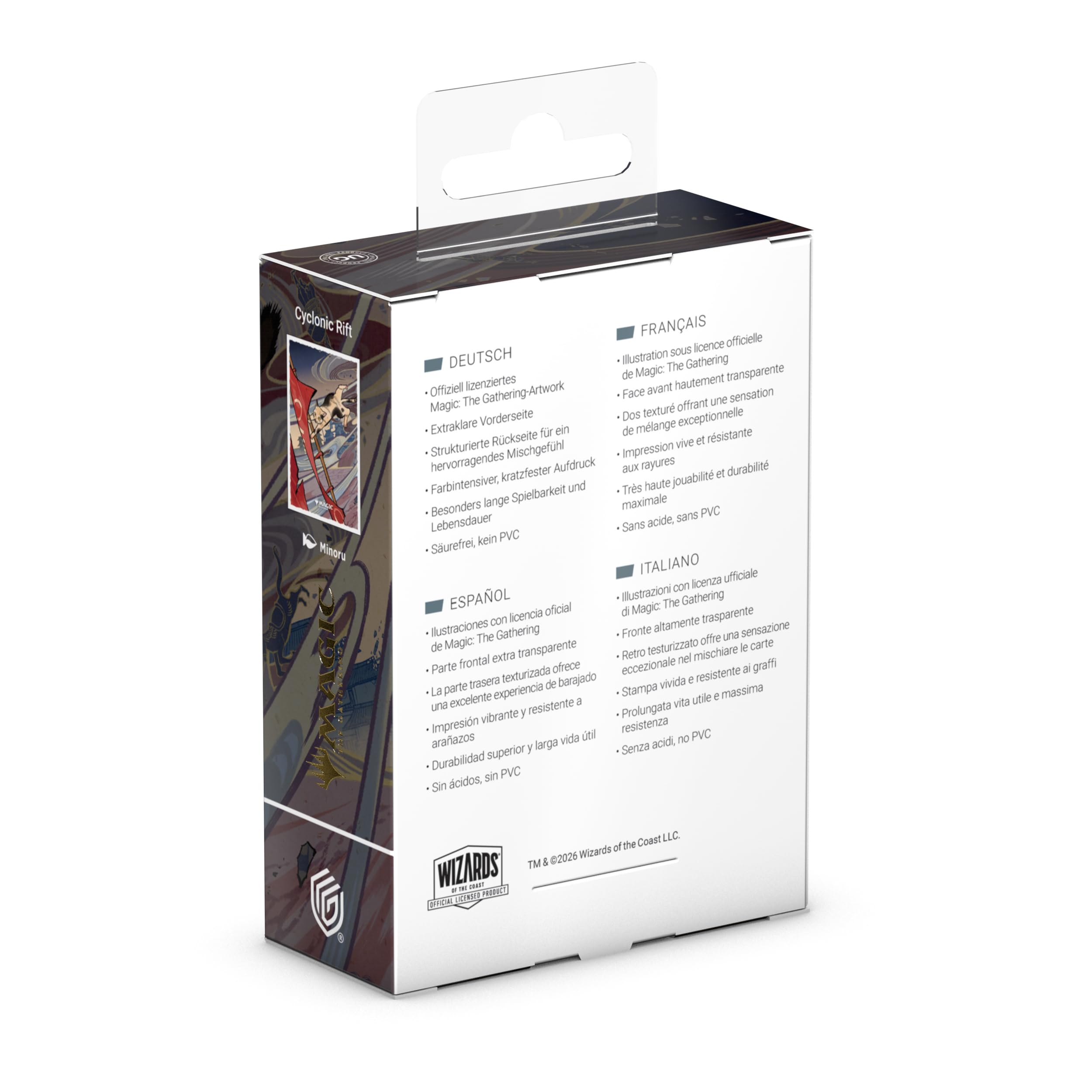 Ultimate Guard - Art Sleeves - Magic: The Gathering Universes Beyond - Secrets of Strixhaven - Cyclonic Rift - 4