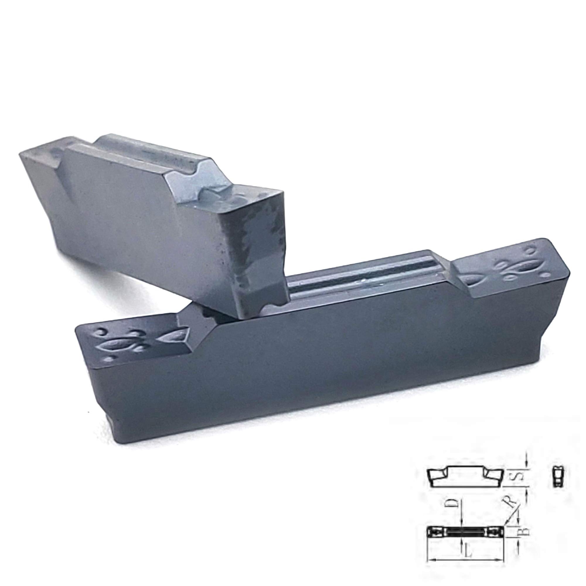 MGMN300 Carbide Grooving Inserts - Enhanced Tool Life -2