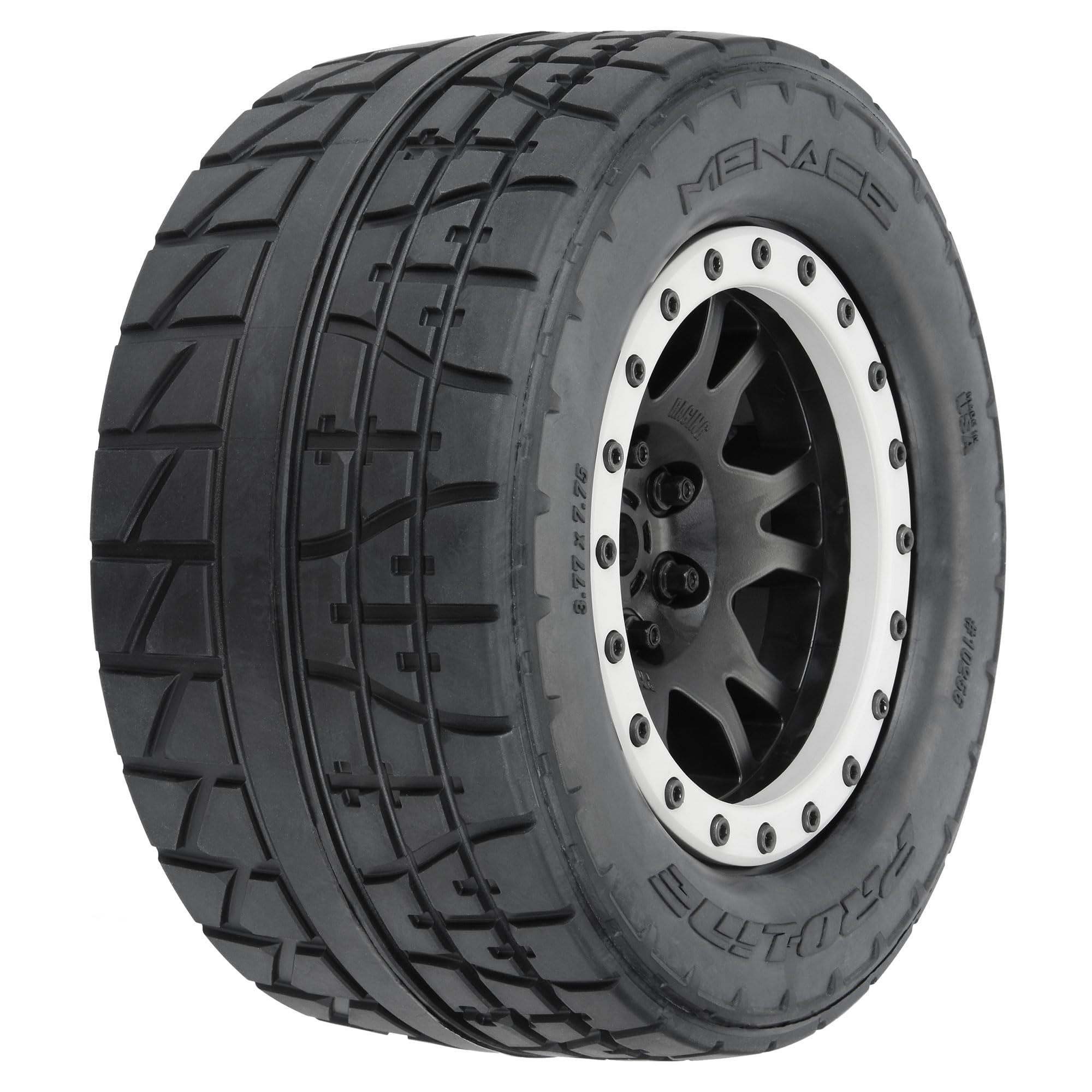 Pro-Line Racing Menace 1/5 HP BELTED Pro-Loc F/R X-MAXX MTD 24mm Blk/Gry Impulse 2 PRO1025613 Tire