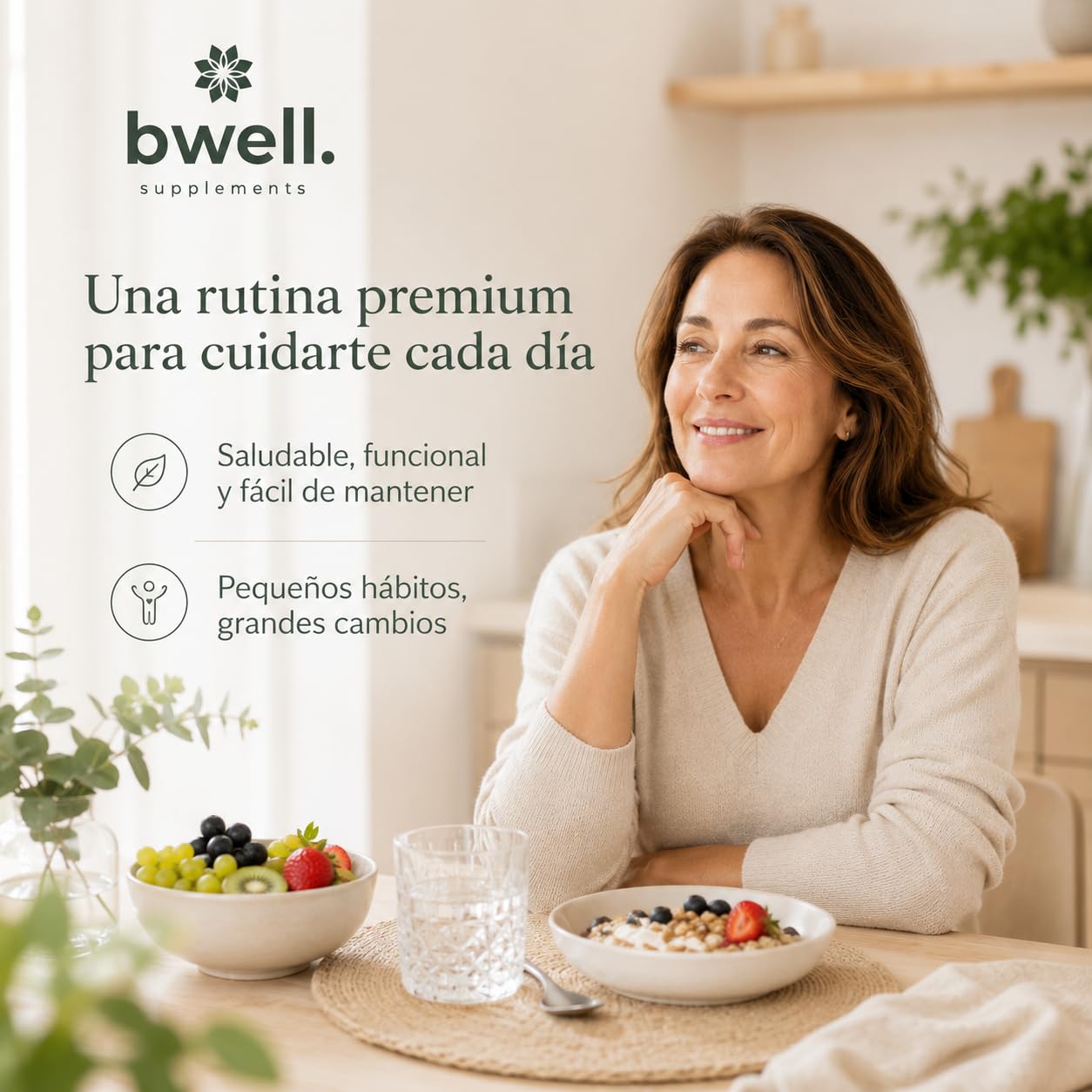 Omega 3 Capsulas Certificado IFOS 500mg EPA + 1000mg DHA 1500mg Alta Concentracion por Dosis + Vitamina E 120 Uds para 4 Meses – Apoya Memoria Vista Corazon y Defensas sin OGM - BWELL