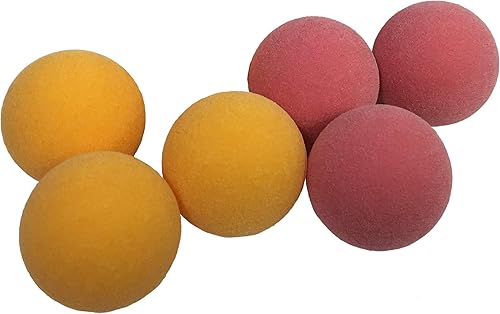 Mueller rojo y amarillo con textura 6, 8, 12 paquetes de foosball