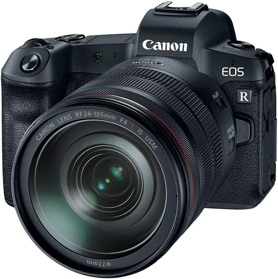 Amazon.com : Canon EOS R RF24-105mm F4 L is USM Lens Kit, Vlogging