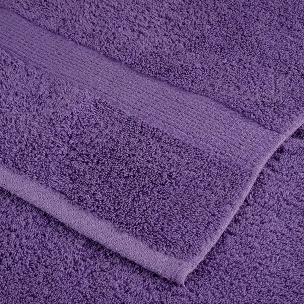 SOLUND - Toallas de ducha premium (10 unidades, 70 x 140 cm, 600 g/m², algodón, absorbentes, suaves, para baño, sauna, deportes, fitness, viajes, hoteles, invitados, aseo, cocina, 10 unidades