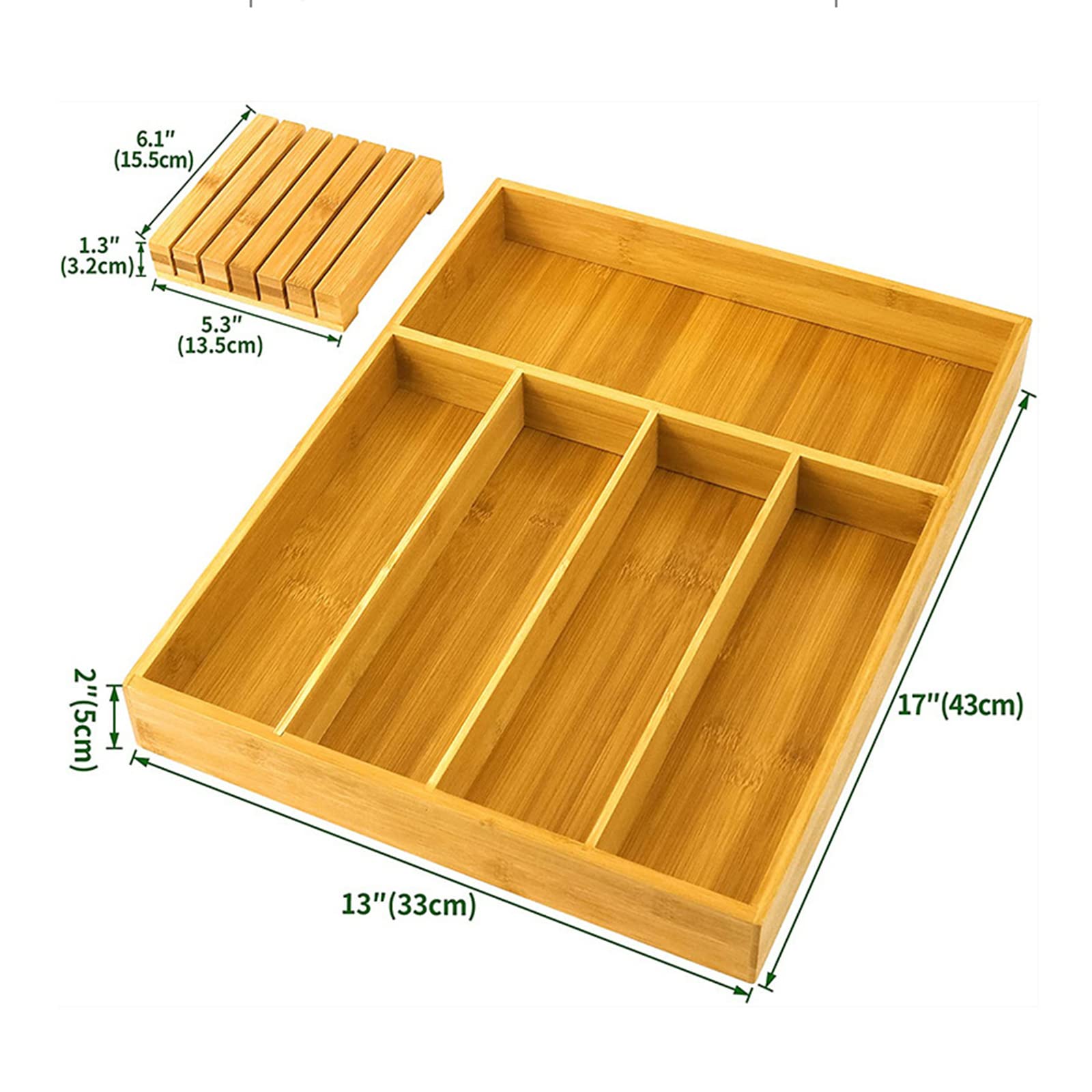 Caja organizadora para Cubiertos, Organizador de cajones for Cubiertos, Bandeja for