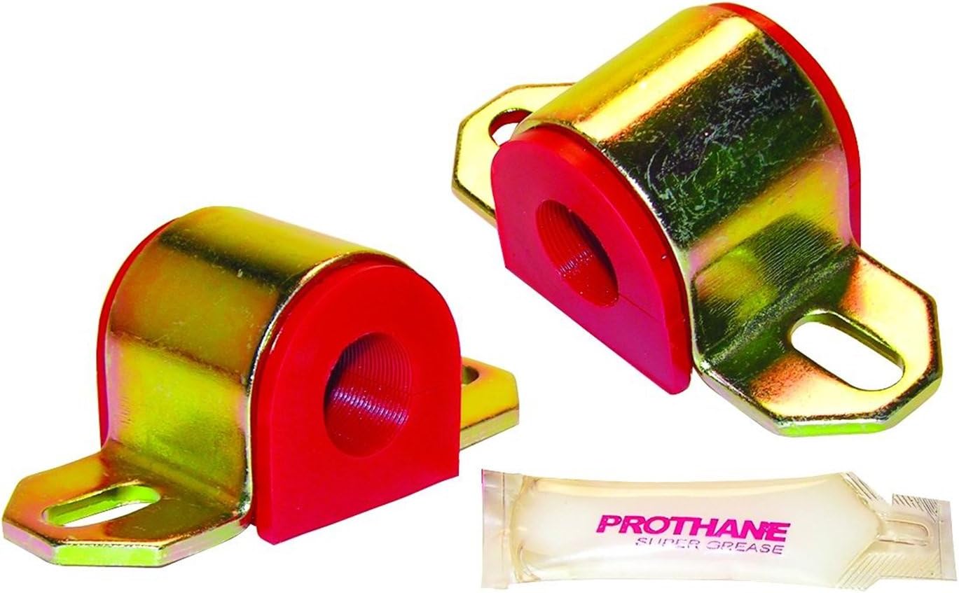 Prothane Universal Sway Bar Bushings - 1 1/8in for B Bracket - Red