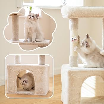 Amazon | Tenntowu キャットタワー 据え置き 猫タワー 低め 多頭