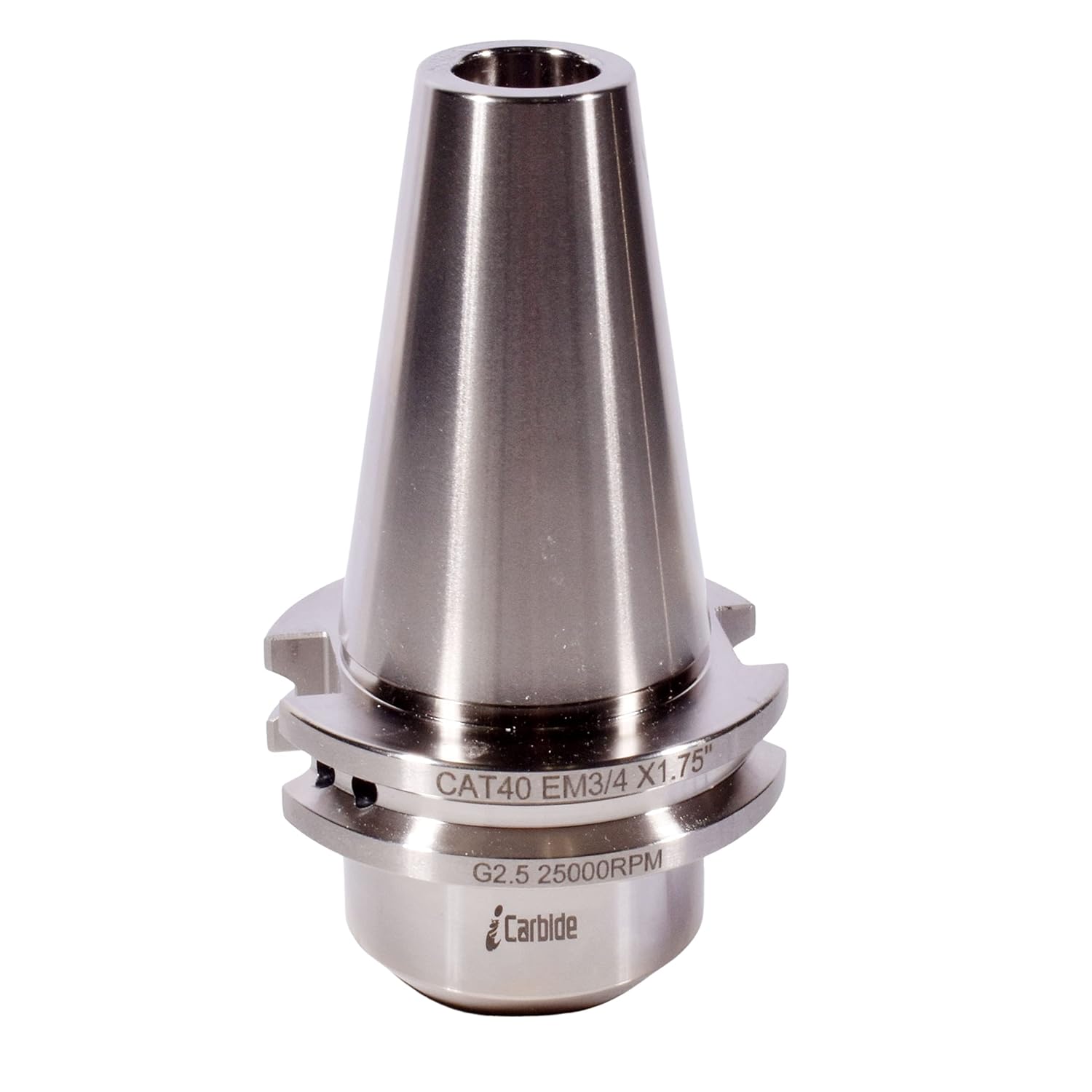 CAT40 EM3/4 Side Lock 1.75" L Weldon Style End Mill Holder TIR 0.0002" (USA)…