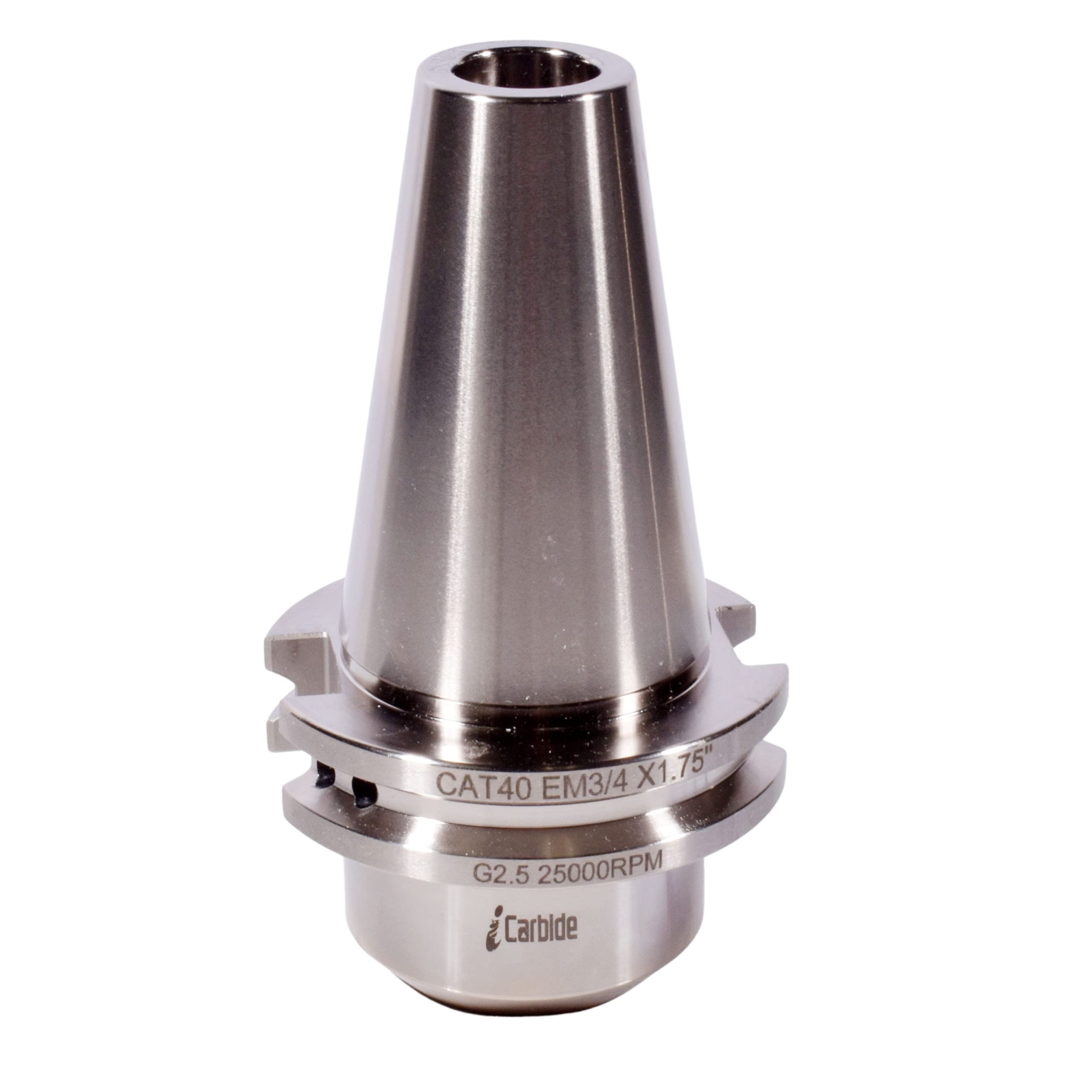 CAT40 EM3/4 Side Lock 1.75" L Weldon Style End Mill Holder TIR 0.0002" (USA)…