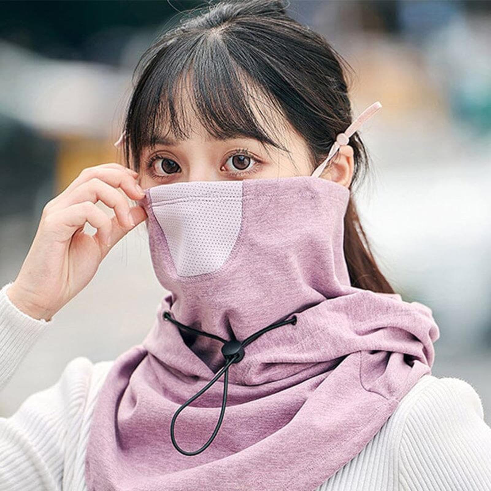 Copertura per il viso per il freddo, copertura invernale per scaldacollo e viso, copertura invernale per il viso, per inverno, escursionismo, donna, uomo