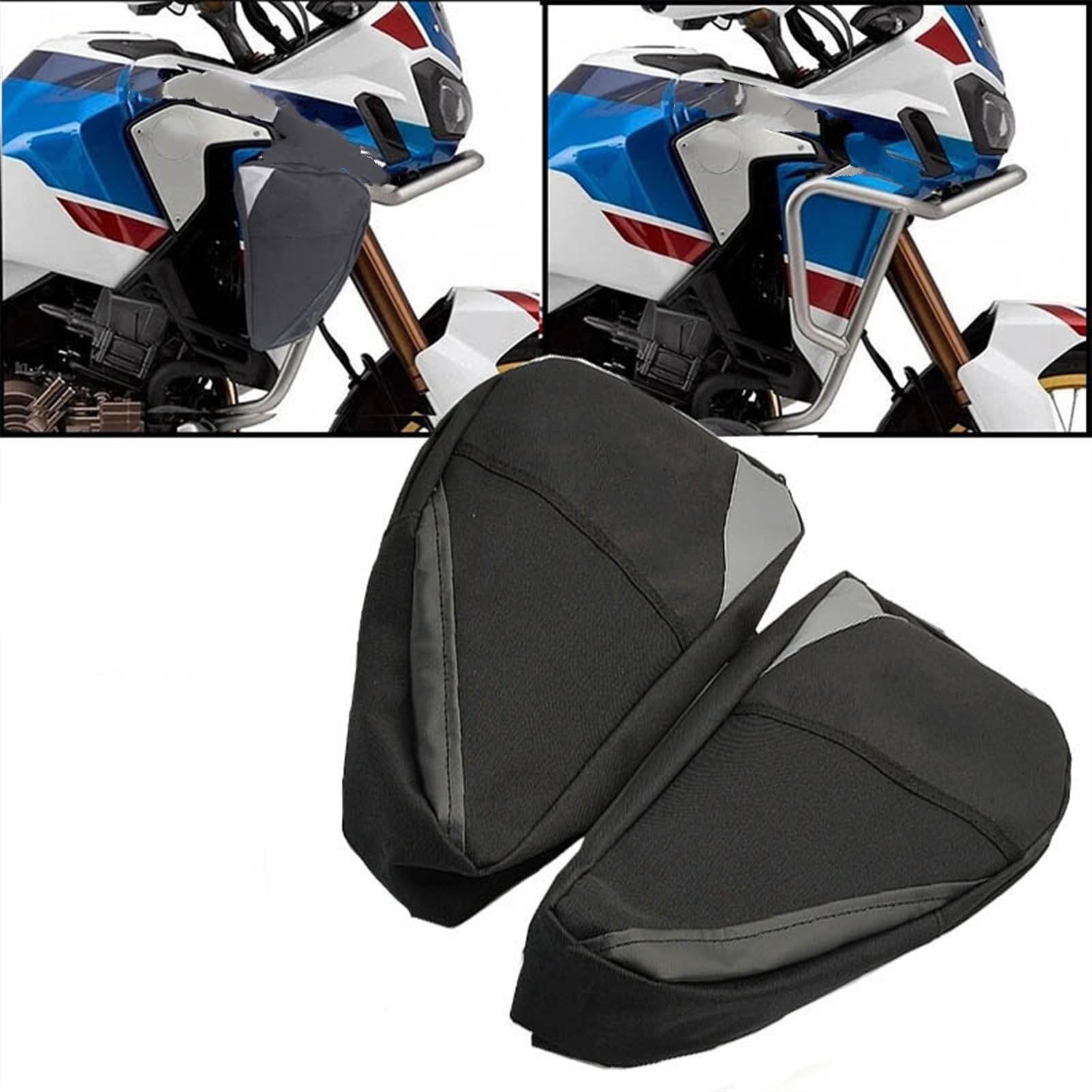 2 PCS Strumento di Riparazione del Motociclo Borsa di Posizionamento Pacchetto Telaio Cassetta degli Attrezzi per H&Onda CRF1000L Africa Twin 2015-2017 CRF 1000 L CRF1000l Accessori