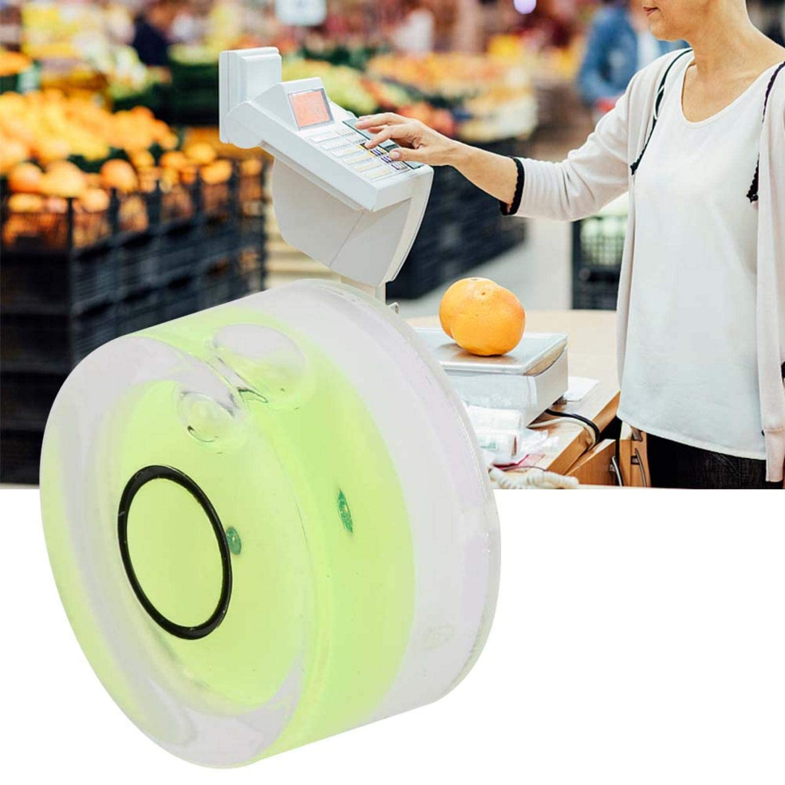5 Pezzi Livella Circolare Bolla, Mini Livella a Bolla, 15mm di Diametro, per la Calibrazione Orizzontale del Bilanciamento, Bilancia Elettronica, Piattaforma Telecamera