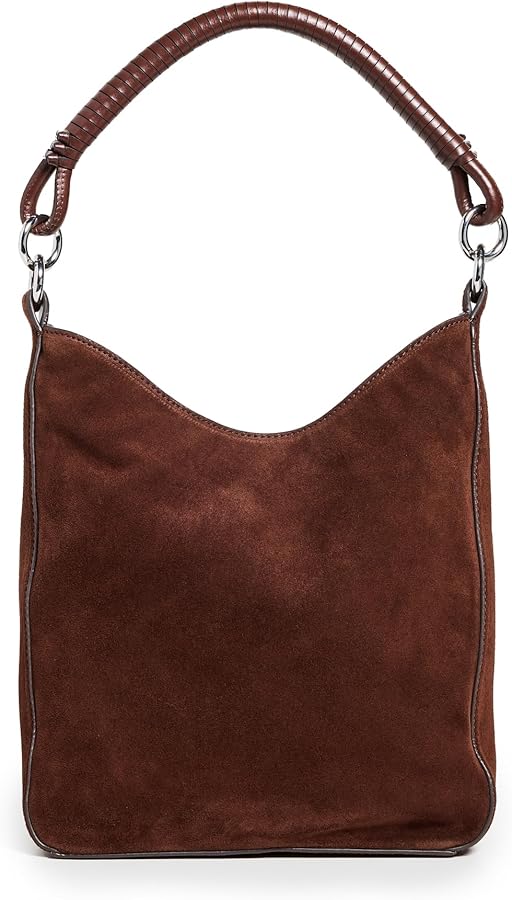 STAUD Women's Mel Shoulder Bag, Mahogany, One Size: Handbags