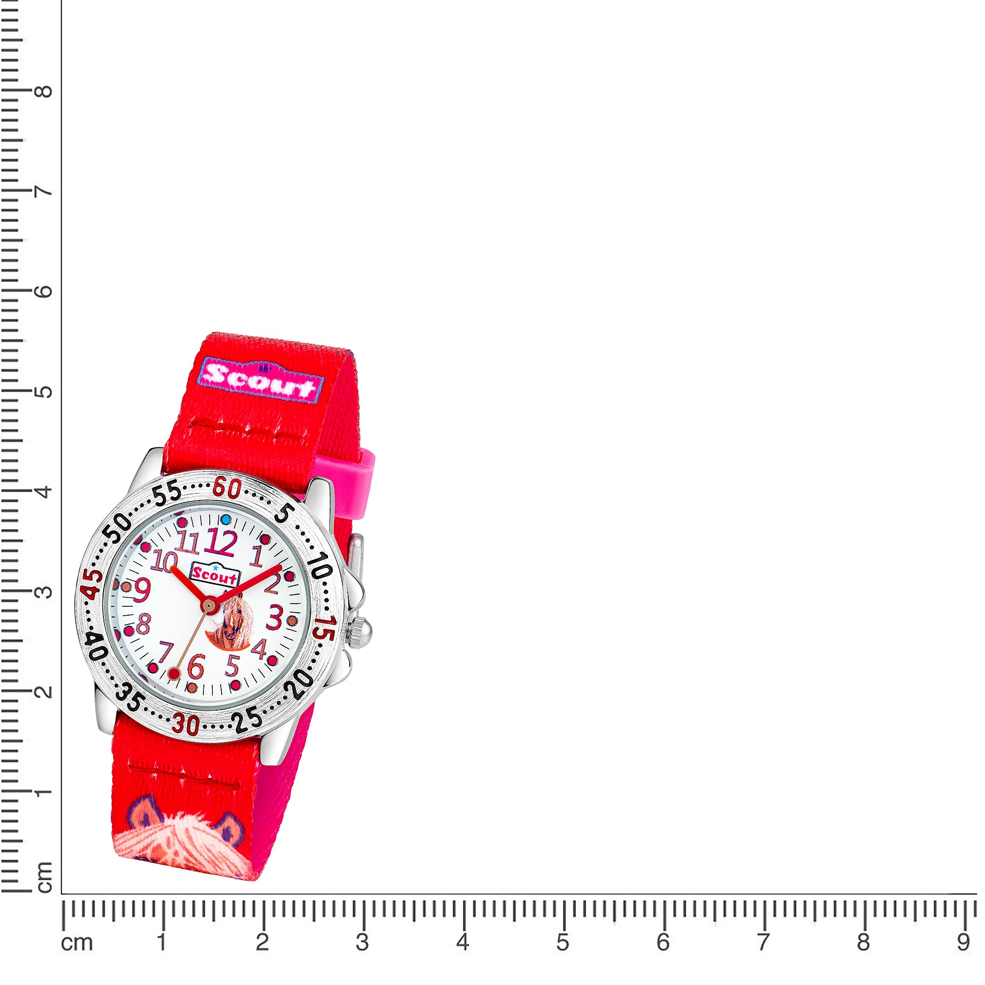 Scout Mädchen-Armbanduhr Analog Quarz Textil 280378071