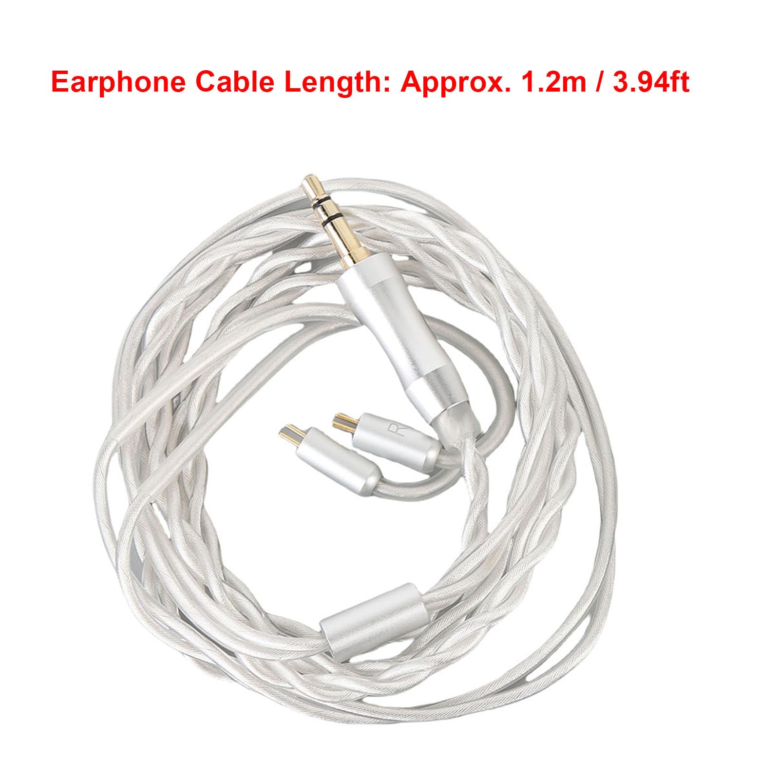 SIXRUN IEM Słuchawki Douszne Odpinany Kabel, 32Ω HiFi Stereo (Niebieskie
