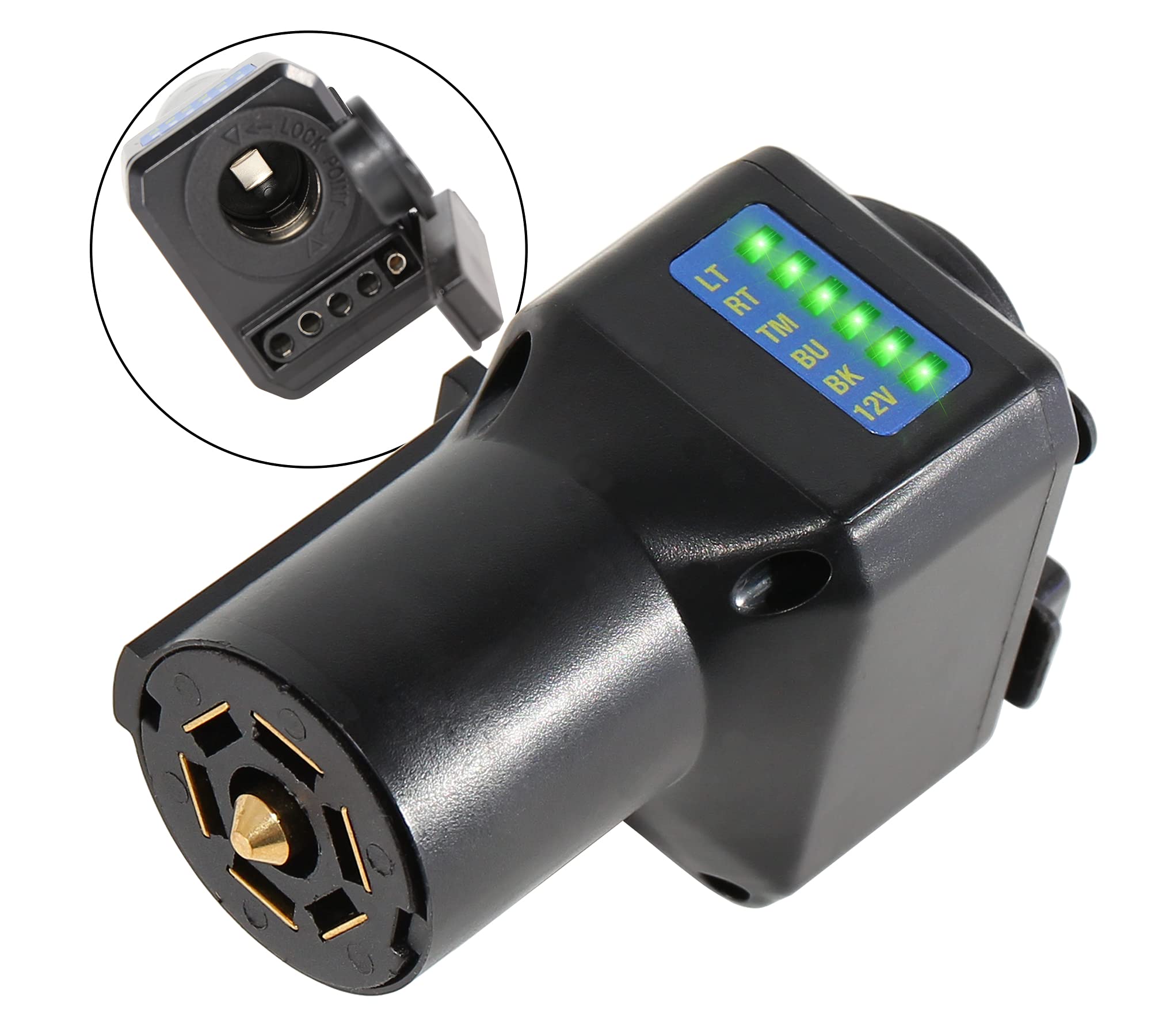 4 pin trailer plug to cigarette lighter Amazon.com: Oyviny 7 Way to 12V and 4/5 Flat Trailer Adapter + 5 Way Flat Trailer  Wiring Harness : Automotive