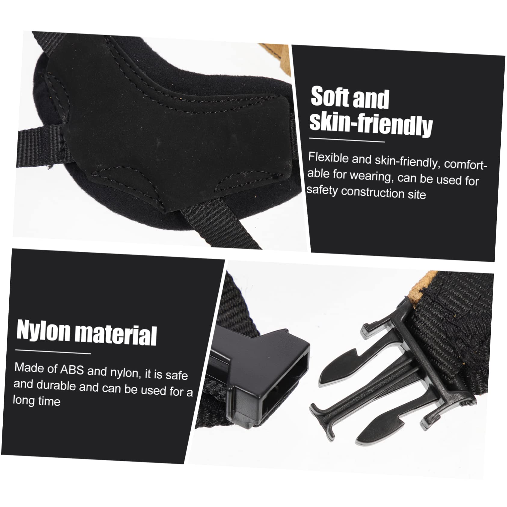 KICHOUSE Safety Hard Hat Chin Strap Breathable Helmet Chin Band Universal Helmet Chinstrap for Outdoor Use