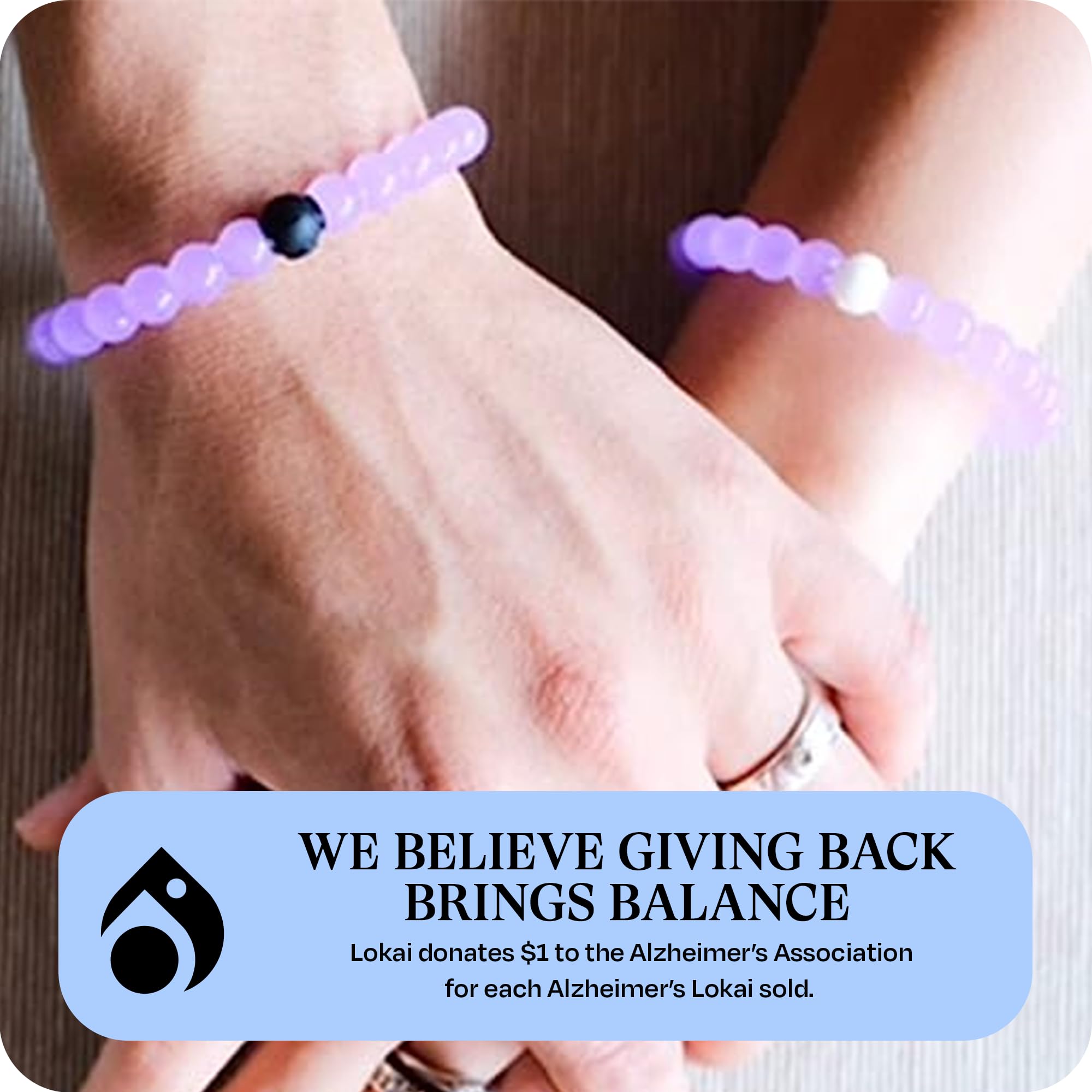 Alzheimers Association Lokai Alzheimer's Lokai Bead Bracelets